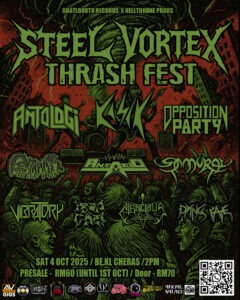 Steel Vortex Official flyer